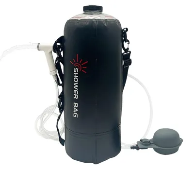 Immagine prodotto di Doccia solare portatile per campeggio, con una capacità di 12 litri