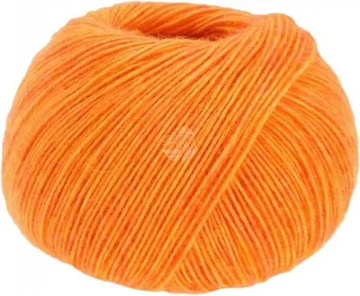 Produktbild von Lana Grossa ECOPUNO 50 g superweiches Ganzjahresgarn aus Baumwolle 80 Farben 215 m Farbe 072 - Mandarin