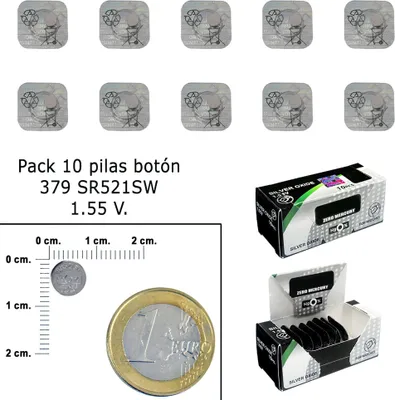 Produktbild von MAXELL Knopfzellen, 0% Quecksilber, VE 10 Stk 301 - 399