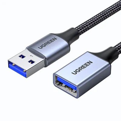 Obrázok produktu pre Kabel Ugreen US115 USB-A (męskie) / USB-A (żeńskie) 5Gb/s 5m - czarny