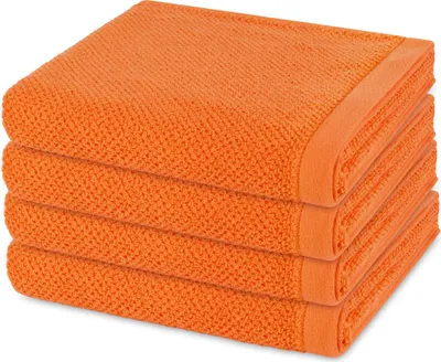 Produktbild von Möve Bliss 4 X Handtuch im Set Extra weich und hautfreundlich, Perlstruktur mit Massageeffekt, Moderner breiter Saum mit Aufhänger