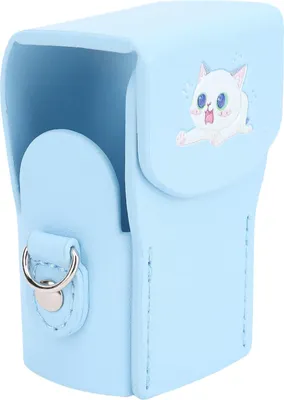 Immagine prodotto di Custodia in pelle per fotocamera, adatta per POCKET3, chiusura magnetica, comoda custodia digitale per il trasporto, blu