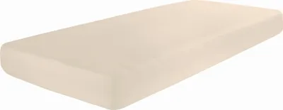 Produktbild von Dormisette by Wülfing - Elastic-Jersey-Spannbetttuch - Größe: 90/190 - 100/200-220 cm - Farbe: 604  leinen