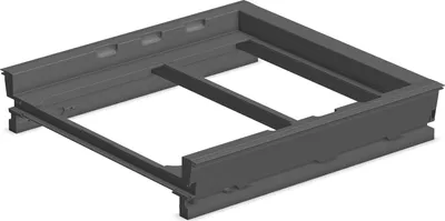 Produktbild von NINKA Hängerahmen eins2fünf SERVO-DRIVE uno KB 500 mm Dunkelgrau