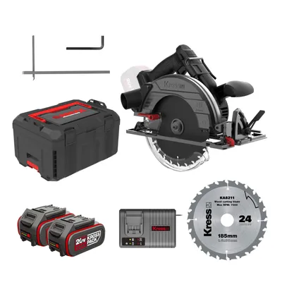 Produktbild von Kress 20V Akku-Handkreissäge, 185 mm, Stapelkoffer