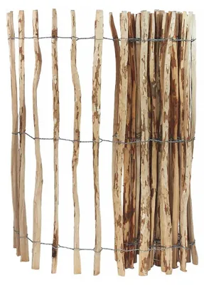 Produktbild von Natürlicher Haselzaun für Kletterpflanzen und Garten