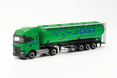 Produktbild von Herpa LKW Iveco S-Way LNG Kippsilo-Sz Jost 315609