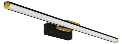 Productafbeelding van LED-badkamervloerlamp, IP44, 12W, zwart, 63cm, 1430lm, 4100K, PRYMUS Ideus 4020