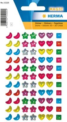 Produktbild von Herma MAGIC Sticker Little Diamonds, Stone