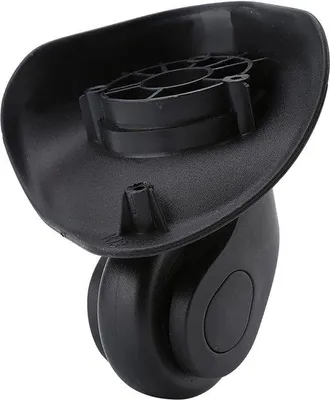 Image de Roues universelles en PVC pour valises de voyage - Roues de rechange pour sac de voyage avec poignée