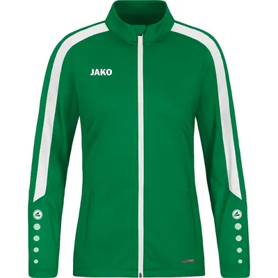 Produktbild von JAKO Damen Polyesterjacke Power, Farbe:sportgrün, Größe:42