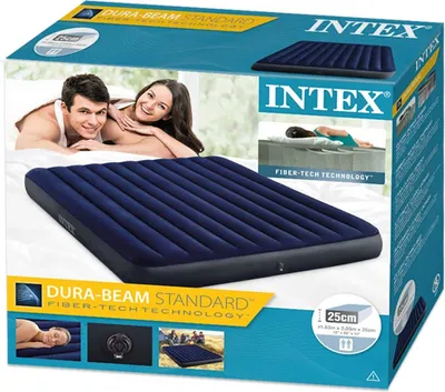 Produktbild von INTEX Nafukovací postel KING DURA-BEAM CLASSIC 183 x 203 x 25 cm