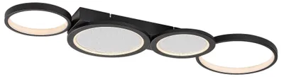 Produktbild von Rabalux 71379 Deckenleuchten Aranis LED 40 Metall Kunststoff schwarz