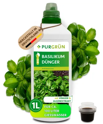 Produktbild von Purgrün -Basilikum-Dünger 1 Liter