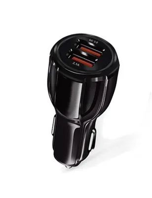 Immagine prodotto di Caricabatterie da auto USB nero Vakoss