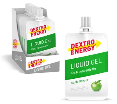 Image de Dextro Energy Sports Nutrition Liquid Gel - 60ml, saveur:Pomme