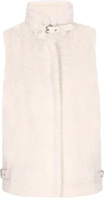 Image de Gilet Basuto pour femme - blanc cassé, taille L