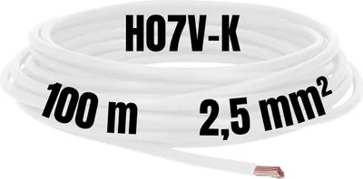 Obrázek produktu pro LAPP 4160505 Litze Multi-Standard SC 2.1 1 x 2,50 mm² Weiß 100 m (4160505)