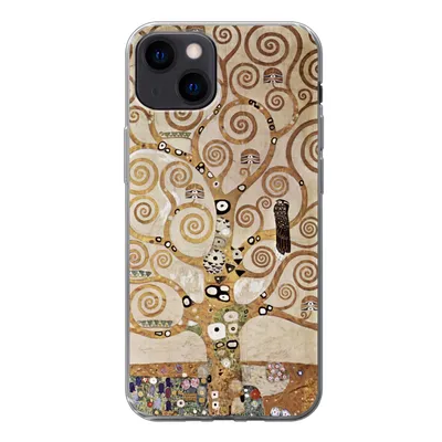 Produktbild von MuchoWow® Handyhülle Schutzhülle Hülle für iPhone 13 Der Baum des Lebens - Gustav Klimt Silikon Softcase Handy Hülle - Karteninhaber