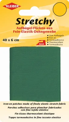 Produktbild von KLEIBER Stretchy-Bügel-Flicken 400 x 60 mm grün
