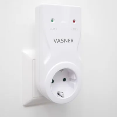 Produktbild von VASNER Funk-Thermostat Steckdosen-Empfänger VAP, Ergänzung zu Funk-Raumthermostat Sender VFTB