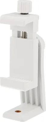 Produktbild von Universal Smartphone Halterung mit Schraubklemme - Drehbarer Handyhalter für Stativ, 360° Rotation, 1/4 Zoll