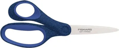 Immagine prodotto di Fiskars forbici per la scuola blu glitterate mancine 180 mm