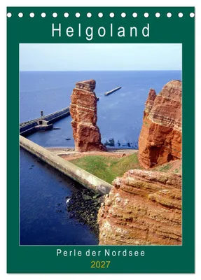 Produktbild von Helgoland, Perle der Nordsee (Tischkalender 2027 DIN A5 hoch), CALVENDO Monatskalender