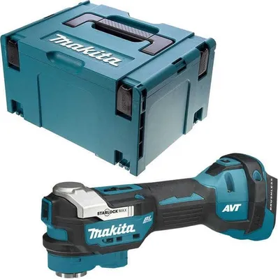 Produktbild von Makita DTM 52 ZJ Akku Multifunktionswerkzeug 18 V Starlock Max Brushless + Makpac - ohne Akku, ohne Ladegerät