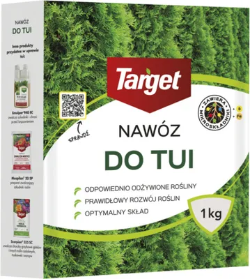 Zdjęcie produktu dla Nawóz do tui z mikroskładnikami 1 kg - Target