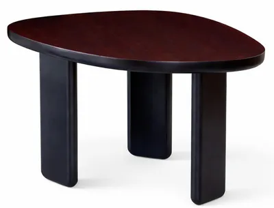Immagine prodotto di Set di tavolini da salotto, colore marrone, stile moderno, piano in legno, gambe in legno, nuovo