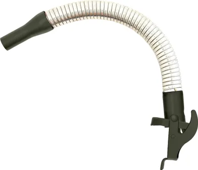 Produktbild von BW® Ausgießer flexibel für Metall Benzinkanister 5 / 10 / 20 Liter - Flexrohr 20mm für Benzin - Bronzegrün RAL 6031-F9 - Hergestellt in Europa