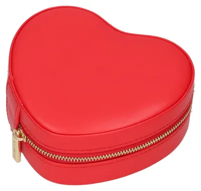 Produktbild von Gift Company Schmucketui Treasure Herzform Rot