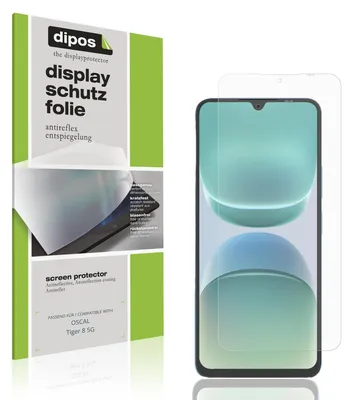 Immagine prodotto di 4x Pellicola Protettiva per OSCAL Tiger 8 5G Protezione Schermo Antiriflesso dipos