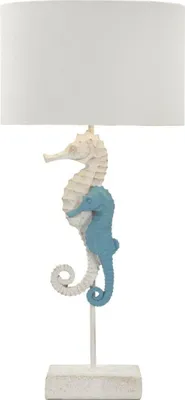 Immagine prodotto di FURNLUX Lampada da tavolo Sea White 31cm / Colore principale: Bianco / Dimensioni: 31 x 67 x 31 cm