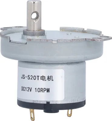 Obrázok produktu pre Redukčný motor s prevodovkou Zariadenia pre priemyselné riadenie Dodávky 10RPM DC12V JS?520T