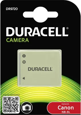 Immagine prodotto di Duracell DR9720 - Batteria per fotocamera Li-Ion 700 mAh - Nero - per Canon PowerShot D20, N, SX170, SX260, SX270, SX280, SX5