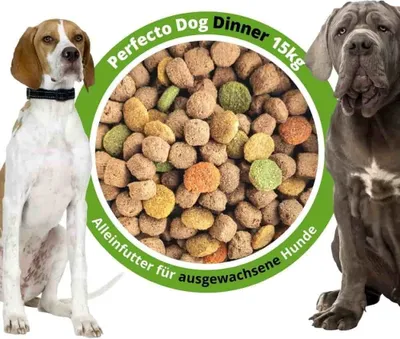 Produktbild von Trockenfutter für Hunde Perfecto Dog Dinner 15kg