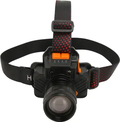 Imagen del producto de Linterna frontal LED, muy brillante, resistente al agua, ligera, con carga USB, luz blanca, ideal para minería y actividades nocturnas al aire libre, como la pesca