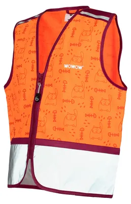 Produktbild von Wowow - Wowow Schlamm Jacket fluoreszierende Jacke, gelb, S (Kind)