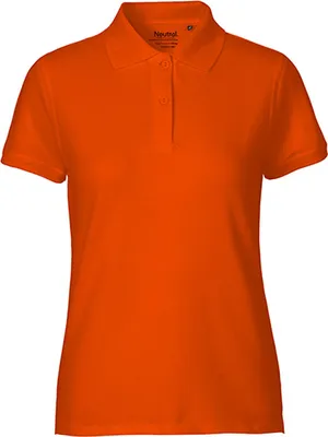 Immagine prodotto di Neutral O22980 | Polo classica da donna / 100% cotone equo e solidale - Colore: Arancione - Taglia: S