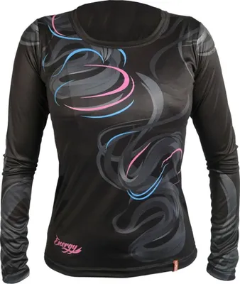 Produktbild von HAVEN Langarm Fahrradtrikot für den Sommer - ENERGY CRAZY LONG - Schwarz S