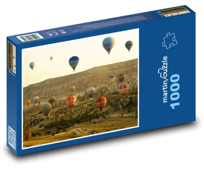 Obrázok produktu pre Puzzle 1000 Balóny nad krajinou - martinpuzzle
