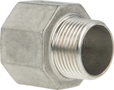 Produktbild von tecuro Reduktions-Muffe Edelstahl V4A (AISI 316), IG x AG 1/2 x 3/8 Zoll