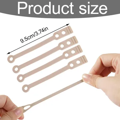 Produktbild von 35 Stück Dauerwellen Wickler Gummi Dauerwelle Stangen Set Friseurwerkzeug DIY für Frauen Mädchen, Angemessene Dicke, Gutes Handgefühl, Gute Elastizität