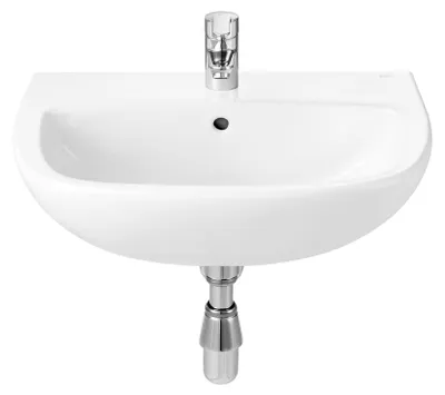 Image de Lavabo POLO PLUS percé 1 trou pour robinetterie blanc - ROCA - A32519K000