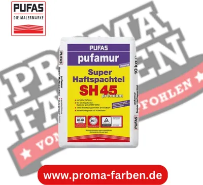 Zdjęcie produktu dla Super klej wypełniający SH 45 Pufas pufamur - Gips wypełniający 10 kg