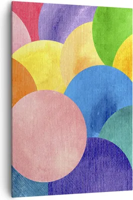 Produktbild von Bild auf Leinwand - Leinwandbild - Einteilig - Abstraktion modern - 70x100cm - Wand Bild - Wanddeko - Wandbilder - Leinwanddruck - Wanddekoration - Leinwand bilder - Wandbild - PA70x100-3794