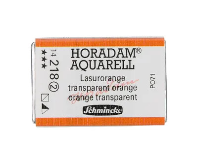 Schmincke HORADAM Aquarell Lasurorange Aquarell  14 218 043 1/1 Naepfchen