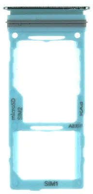 Produktbild von Samsung Galaxy A52 (SM-A525F) Sim Karten Halter Tray Fach (Awesome Blue), Blau